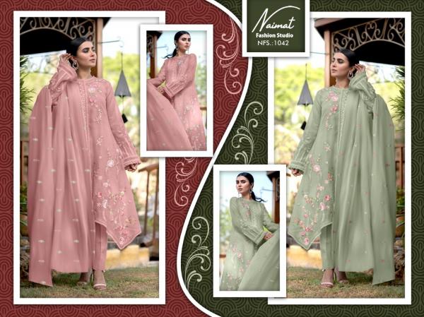 Naimat Fashion Studio 1043 Festive Wear Georgette Ready Made Collection